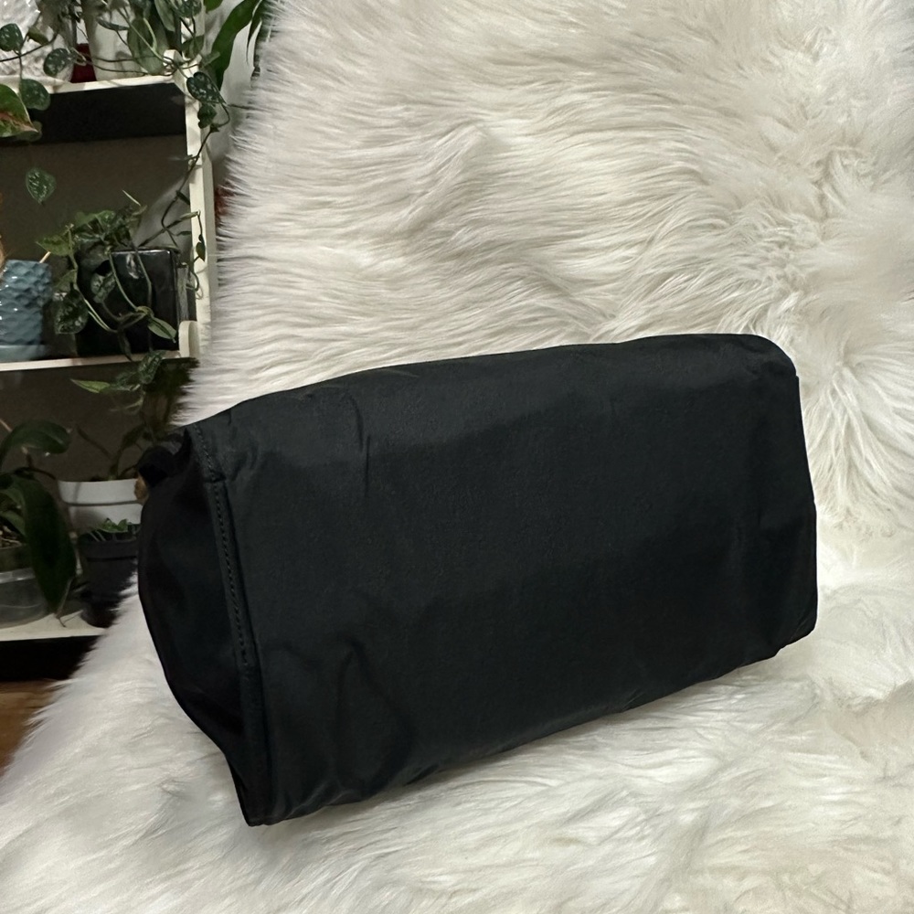 FLASH SALE🔥🔥🔥Authentic Prada Black Tessuto Nylon Handbag With Gold Hardware - Picture 10 of 14